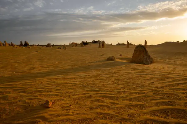 An image of the Pinnacles sand desert Western Australia