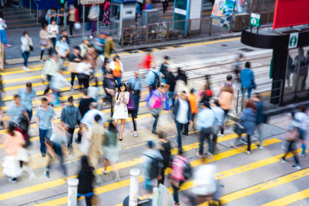 istock Hong Kong Corporate Professional Standing Out From the Crowd 1254569931