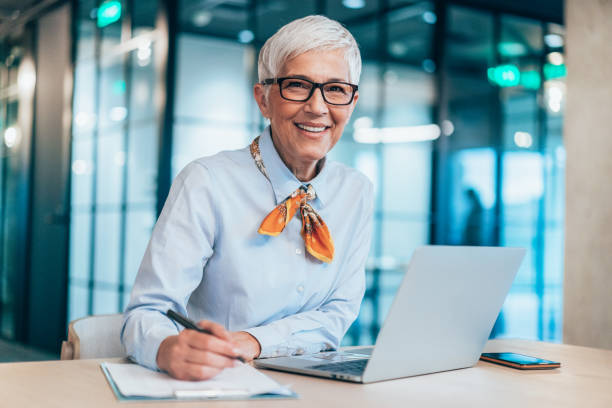 istock Business woman working 1254578876