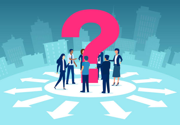 Crossroads Question 800+ Crossroad Question Mark Arrow Sign Confusion Stock Photos ...