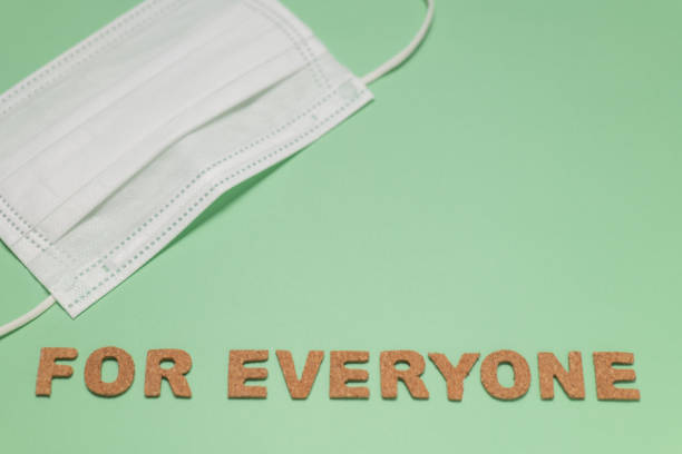 istock Please wear masks for people around the world. 1254591096