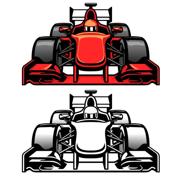 600 Red Race Car Illustrations & Clip Art - iStock | Red race car driver