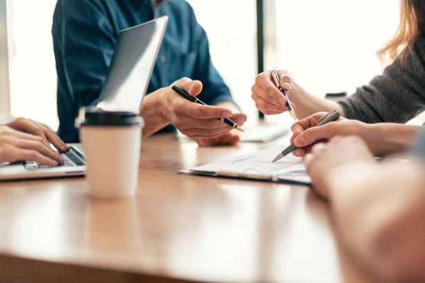istock close up. a group of employees discussing a new strategy 1254605164
