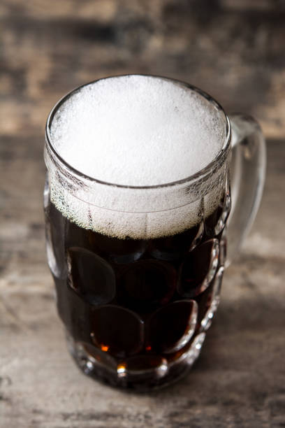istock Traditional kvass beer mug 1254607051