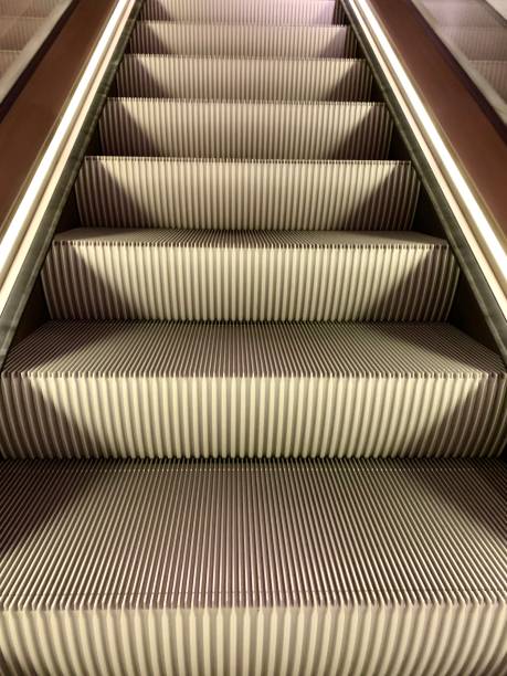 istock The motion Escalator staircase interior in the mall 1254615162