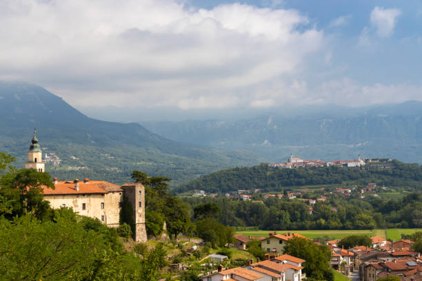 istock Vipava valley in Gorice region, Slovenia 1254617349