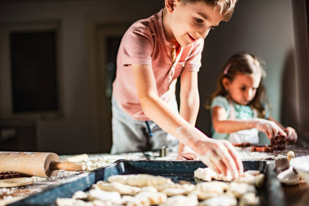 istock Food preparation at home 1254632610