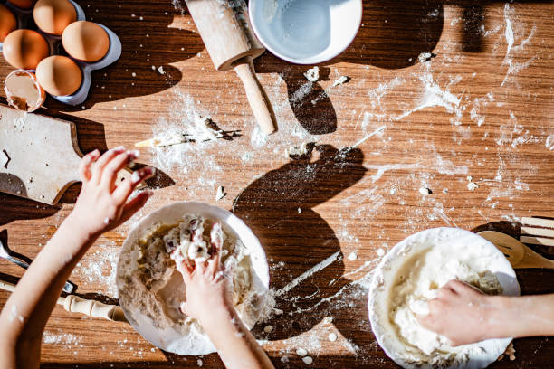 istock Food preparation at home 1254633594