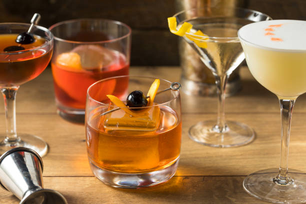 istock Boozy Classic Cocktail Assortment 1254640261