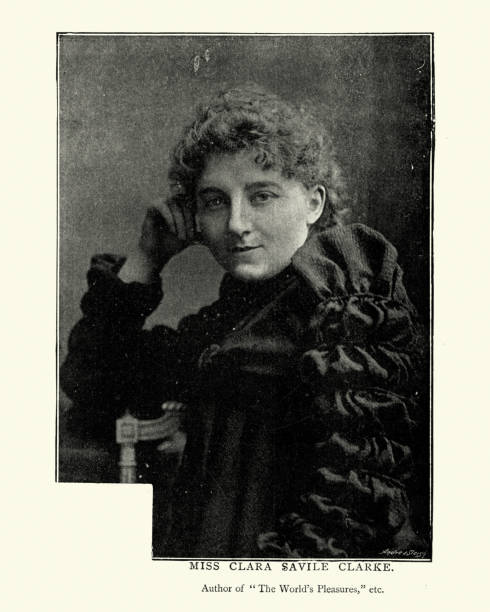 istock Clara Savile Clarke, 19th Century female author 1254656255