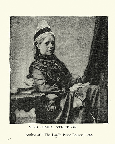 Vintage photograph of Hesba Stretton was the pen name of Sarah Smith (27 July 1832 – 8 October 1911), an English writer of children's books.