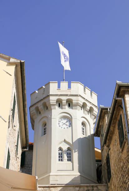 istock Old town gate, Herceg Novi, Kotor bay, Montenegro. 1254657174