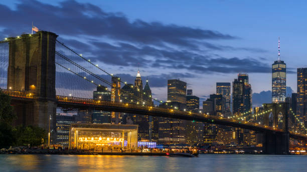 istock Brooklyn Bridge, Lower Manhattan, New York 1254657998