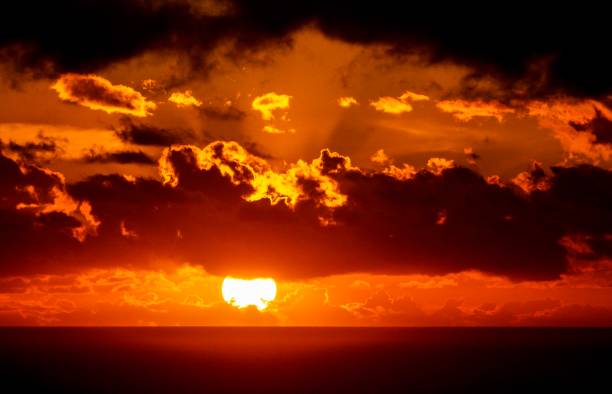istock Vivid Sunset over the Pacific 1254665060