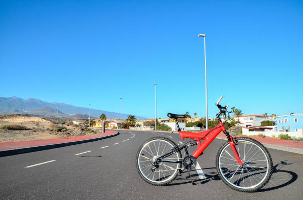 istock Full Suspension Mountain Bike 1254669200