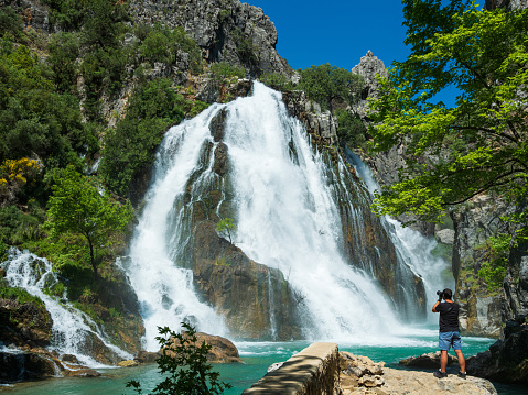 Alara Uçansu Waterfall in Gündoğmuş, Antalya
