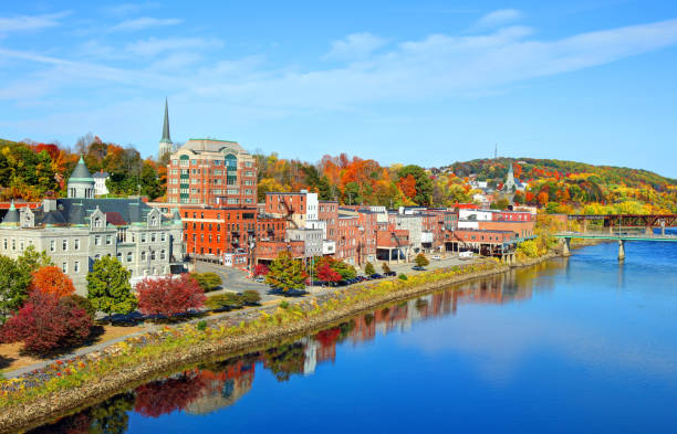 istock Autumn in Augusta, Maine 1254684552