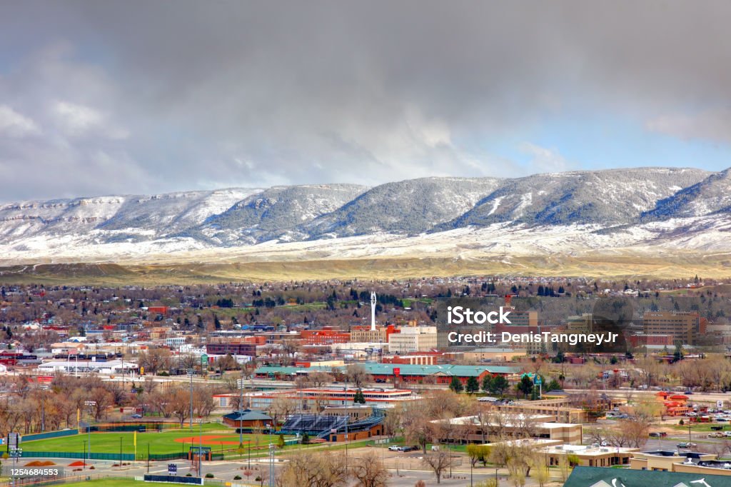 Casper, Wyoming Casper is a city in and the county seat of Natrona County, Wyoming, United States. Casper is the second largest city in the state Wyoming Stock Photo