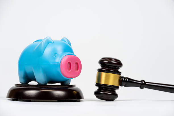 istock blue piggy bank for saving 1254686102