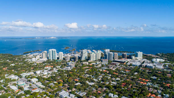 istock Coconut Grove Aerial, Miami, Florida 1254692947