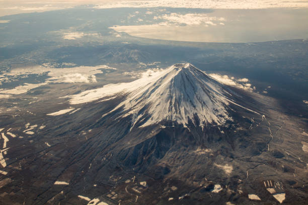 istock Aerial view of Mt. Fuji 1254694473