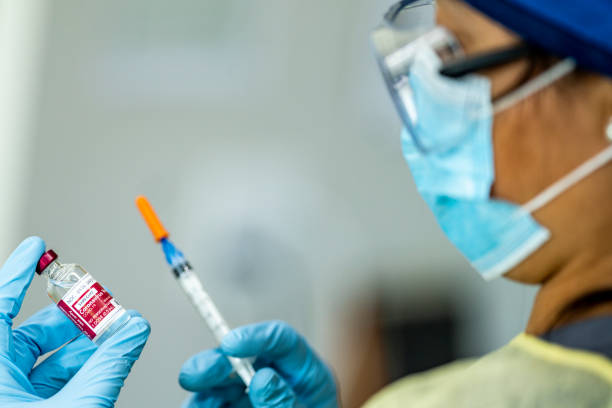istock COVID-19 Vaccine with syringe 1254699464