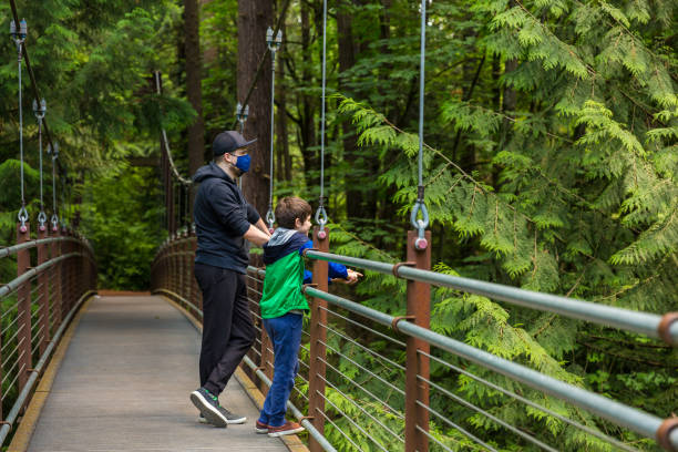 istock Family on a hike 1254725332