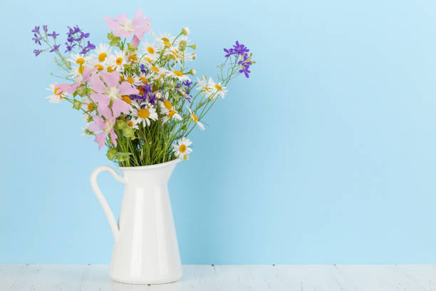 istock Garden flowers bouquet 1254727014