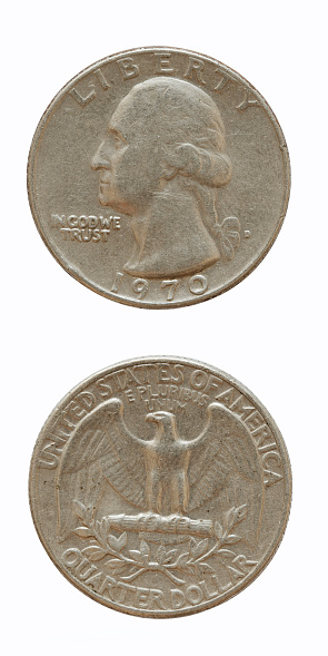 Quarter Dollar,1970