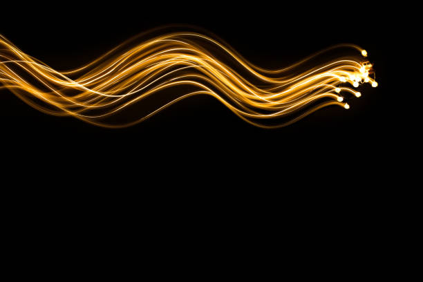 istock Freeze light photo. Abstract pattern background in wave shape. 1254742794