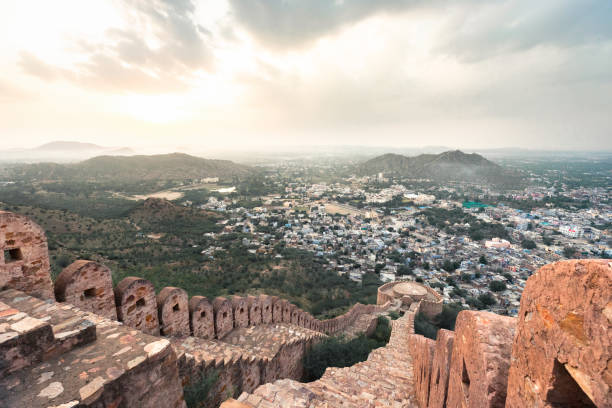 istock Fort walls of Jaipur 1254746008