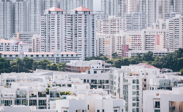 istock Compact living homes in Singapore 1254749208