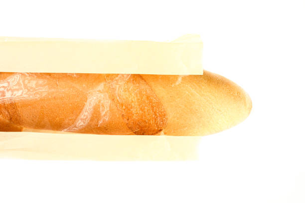 istock baguette in craft package on an isolated background 1254750818