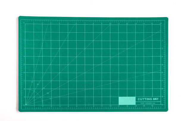 Green Grid Cutting Matt Or Pad On Background Stock Photo - Download Image  Now - Cutting, Green Color, Backgrounds - iStock