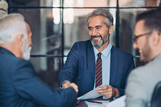 istock Sealing the agreement with a handshake 1254759371
