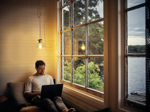istock Spending the long weekend at a lakeside cottage 1254759512