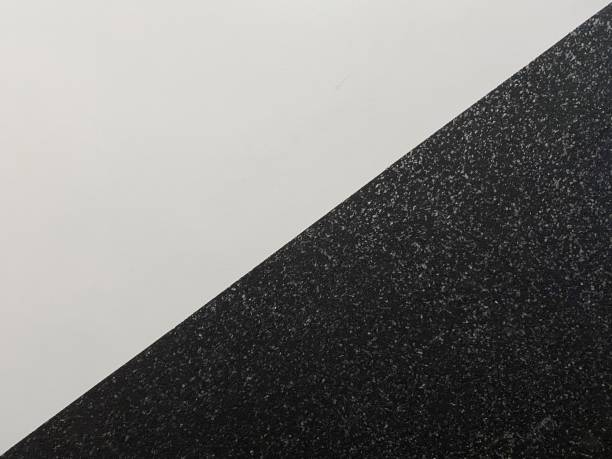 istock Diagonal black and white wall detail 1254760358