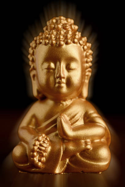 istock The Enlightened Golden Buddha 1254765630