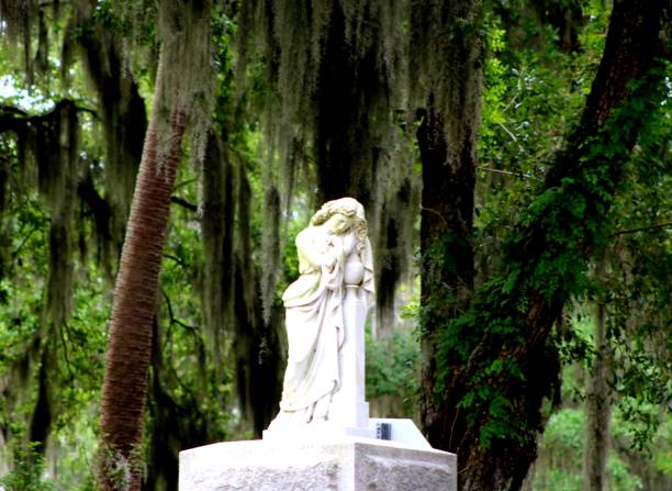 istock Bonaventure Cemetery in Savannah, GA 1254772898