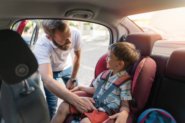 istock Father and son going on a trip 1254776027