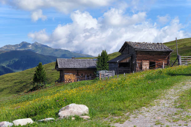 istock Hiking in the Austrian alps in Tirol. 1254777987
