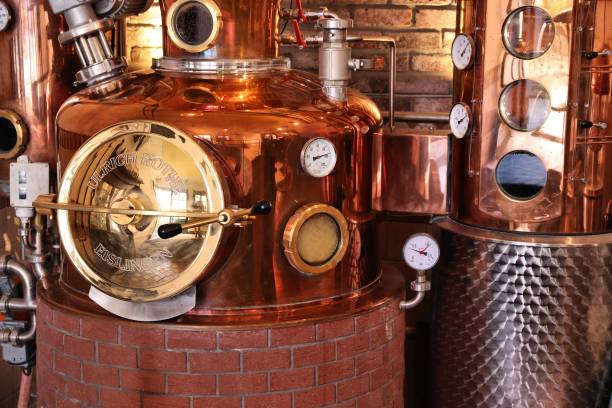 niemiecka gorzelnia whisky - distillery still zdjęcia i obrazy z banku zdjęć