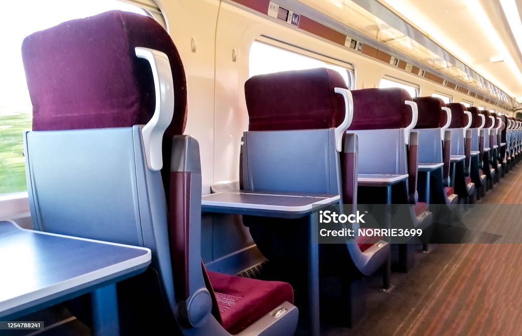 Train First Class Table First Class Train Seating Stock Photo - Download Image Now - Avoidance ...