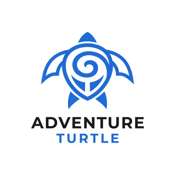 Vector illustration of abstract Turtle symbol design inspirations