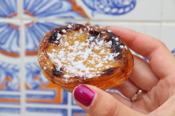 istock Cream pasteis in Portugal 1254799831