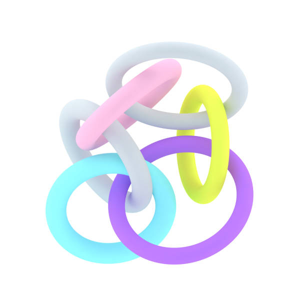 istock 3d shape. Geometric object. Simple. Abstract design. Flying geometric shape. Trendy modern illustration. 3d rendering. Pastel. Smooth. Simple. Stylish concept isolated on white. Minimal style. 1254801340