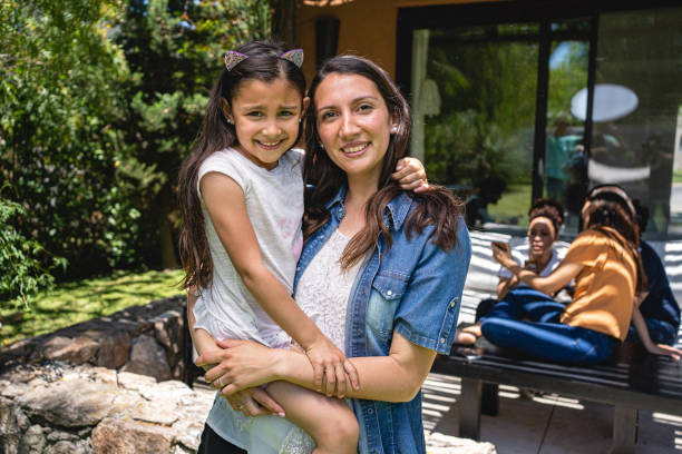 istock Loving mother and her cute daughter 1254805556