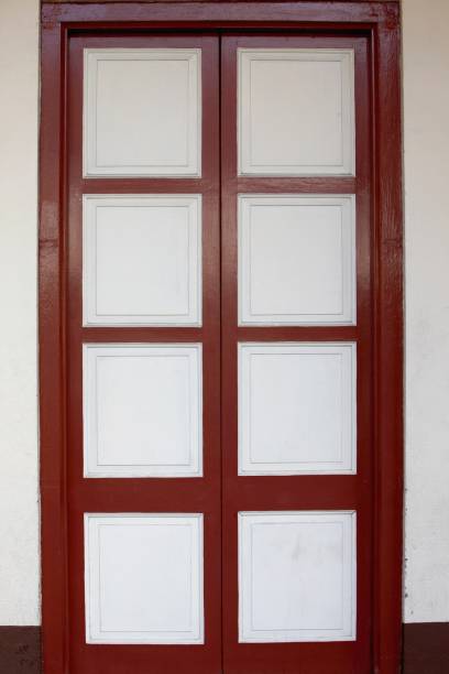 istock Wooden door 1254814502