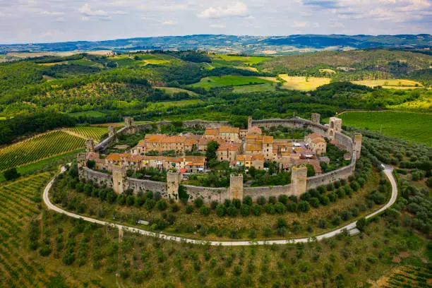 Photo of Monteriggiori in Tuscany Italy