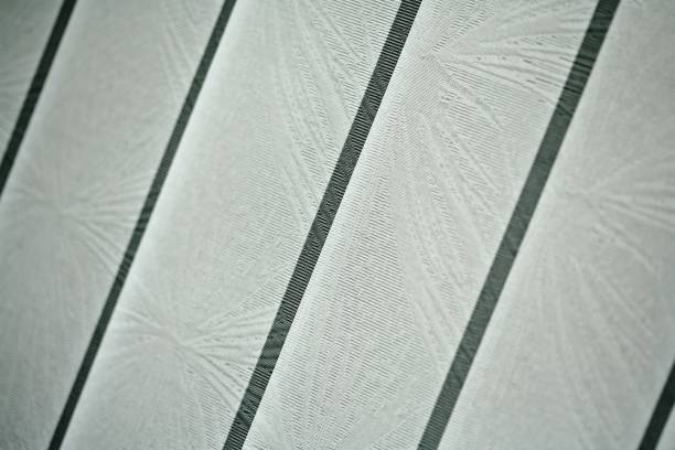 istock Close-up of wallpaper on wall 1254819346